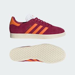 Adidas: Бордовые кроссовки  Gazelle