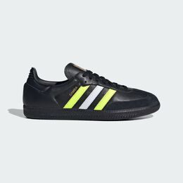 Adidas: Чёрные кроссовки  Samba