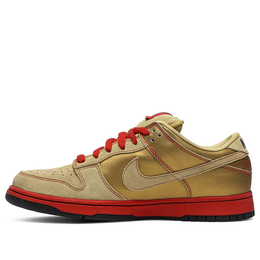 Nike: Золотые кроссовки  SB Dunk Low Pro