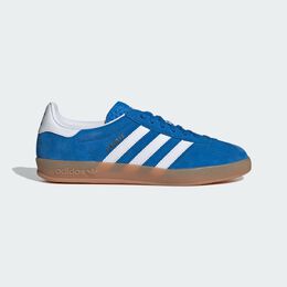 Adidas: Голубые кроссовки  Gazelle