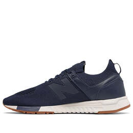 New Balance: Синие кроссовки 