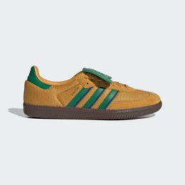 Adidas: Жёлтые кроссовки  Samba