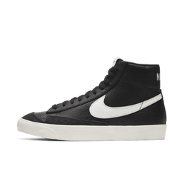 Nike: Чёрные кроссовки  Blazer Mid 77 Vintage