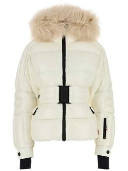 Moncler Grenoble: Белая куртка 