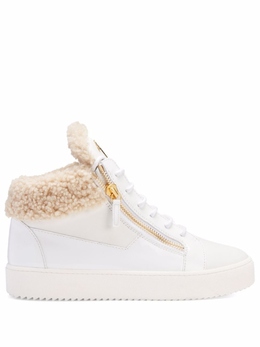 Giuseppe Zanotti: Белые кеды  Kriss