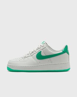 Nike: Зелёные кроссовки  Air Force 1