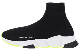 Balenciaga: Чёрные кроссовки  Speed