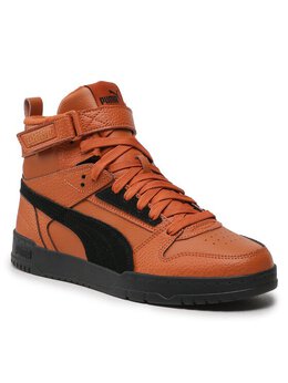 PUMA: Оранжевые кроссовки 