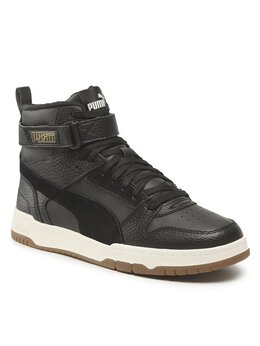PUMA: Чёрные кроссовки 