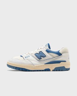 New Balance: Двухцветные кроссовки  550