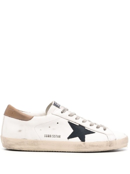 Golden Goose: Белые кеды  Super Star