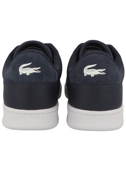 Lacoste: Тёмные кроссовки 