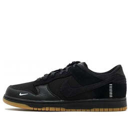 Nike: Чёрные кроссовки  Dunk Low