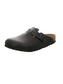 Birkenstock: Чёрные сабо 