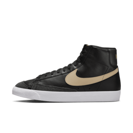 Nike: Чёрные кроссовки  Blazer Mid 77 Vintage