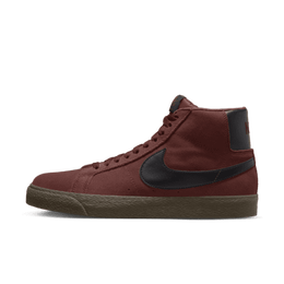 Nike: Коричневые кроссовки  SB Zoom Blazer Mid