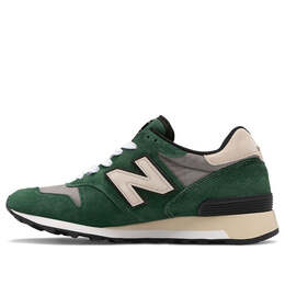 New Balance: Зелёные кроссовки  1300