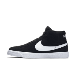 Nike: Чёрные кроссовки  SB Zoom Blazer Mid