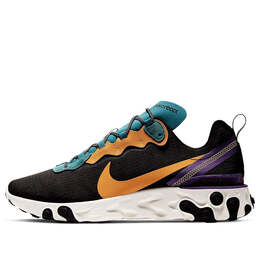 Nike: Чёрные кроссовки  React Element 55