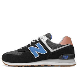 New Balance: Чёрные кроссовки  574