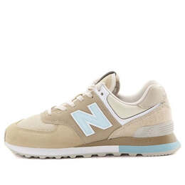 New Balance: Синие кроссовки  574