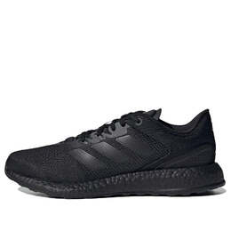 Adidas: Чёрные кроссовки  PureBoost