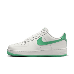 Nike: Зелёные кроссовки  Air Force 1