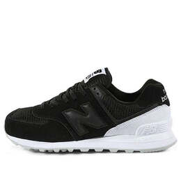 New Balance: Чёрные кроссовки  574