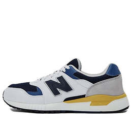 New Balance: Белые кроссовки  574