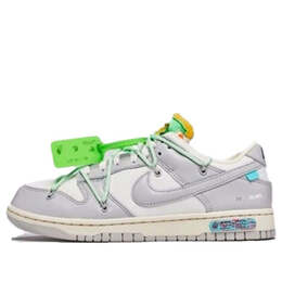 Nike: Белые кроссовки  Dunk Low