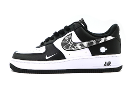 Nike: Чёрные кроссовки  Air Force 1