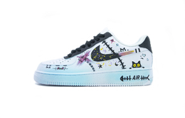 Nike: Чёрные кроссовки  Air Force 1