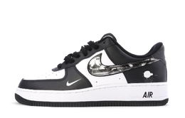 Nike: Чёрные кроссовки  Air Force 1