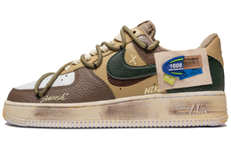 Nike: Бежевые кроссовки  Air Force 1 Low