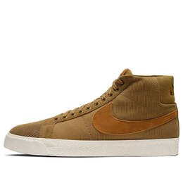 Nike: Коричневые кроссовки  Blazer Mid