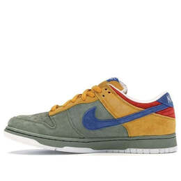 Nike: Зелёные кроссовки  Dunk Low Premium