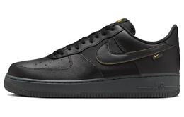 Nike: Чёрные кроссовки  Air Force 1