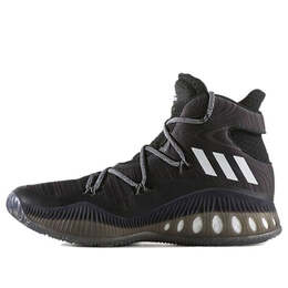 Adidas: Чёрные кроссовки  Crazy
