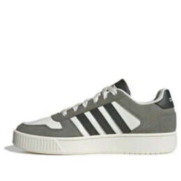 Adidas: Серые кроссовки 