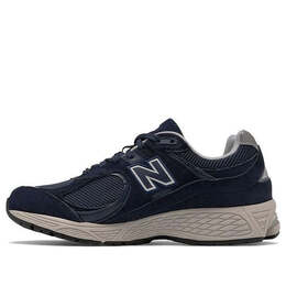 New Balance: Синие кроссовки 