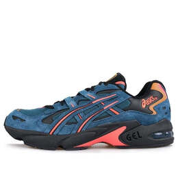 Asics: Синие кроссовки 