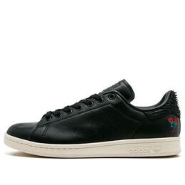 Adidas: Чёрные кроссовки  Stan Smith