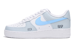 Nike: Серые кроссовки  Air Force 1