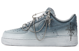 Nike: Серые кроссовки  Air Force 1