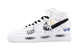 Nike: Белые кроссовки  Air Force 1