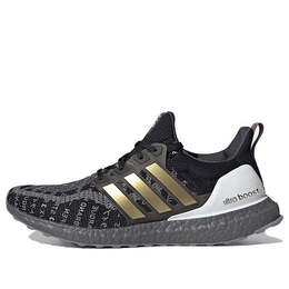Adidas: Чёрные кроссовки  UltraBoost
