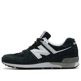 New Balance: Зелёные кроссовки  576