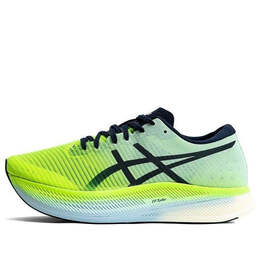 Asics: Зелёные кроссовки 