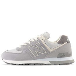 New Balance: Серые кроссовки  574