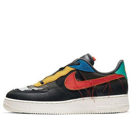 Nike: Чёрные кроссовки  Air Force 1